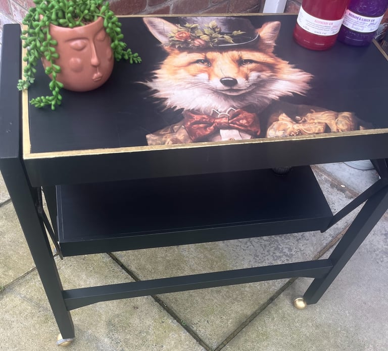 Fantastic Mr Fox Antique Drinks Trolley 