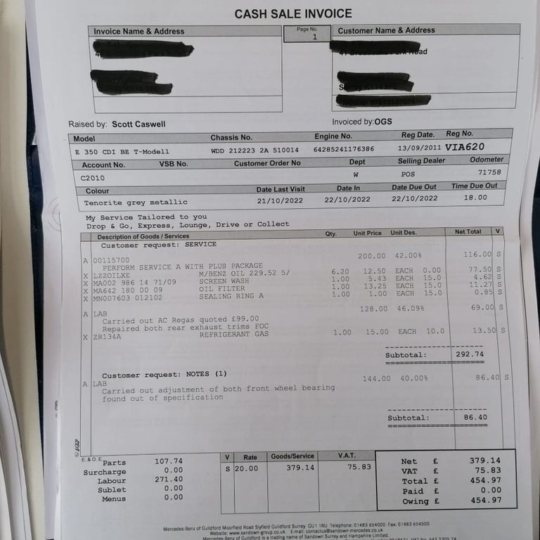 2011 Mercedes-Benz E Class 3.0 E350 CDI V6 BlueEfficiency Sport Edition 125 Estate 5dr Diesel G-T...