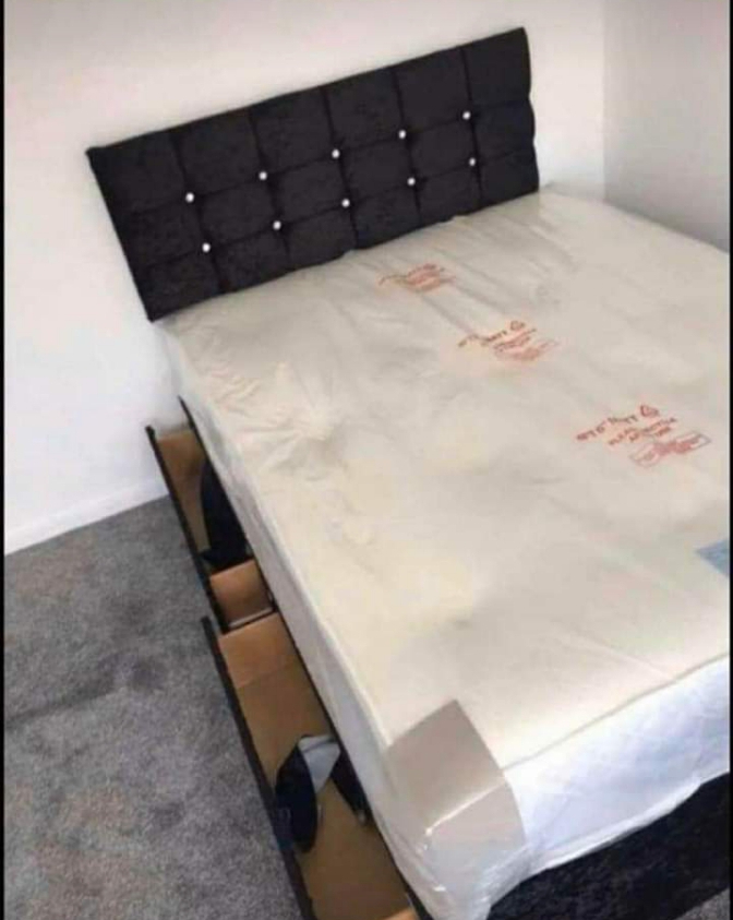 Divan bed with mattress in Bournemouth, Dorset Gumtree