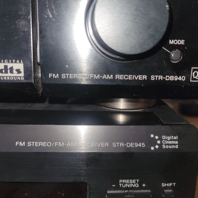 Sony STR-DB940 QS & STR-DE945 a/v amps, DVP-S735D QS & DVP-NS36 dvd players