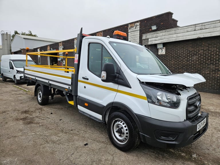 2024 74 FORD TRANSIT 2.0 EcoBlue 130ps RWD Chassis Cab Damaged Salvage
