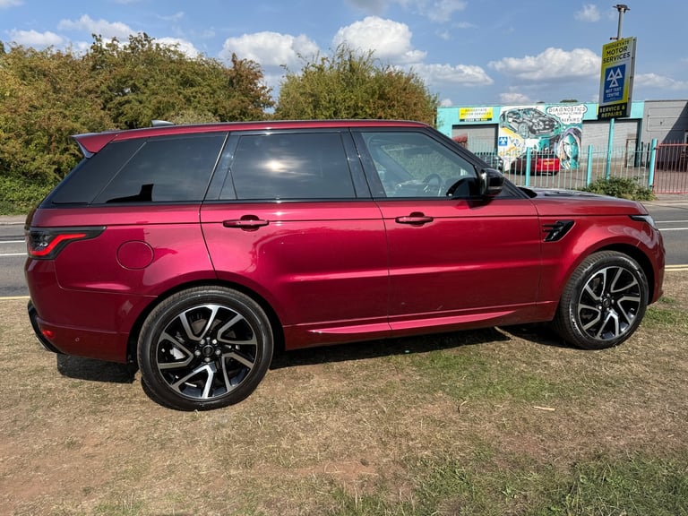 2018 Land Rover Range Rover Sport 3.0 SDV6 Autobiography Dynamic 5dr Auto SPECTRAL RACING RED 1 O...