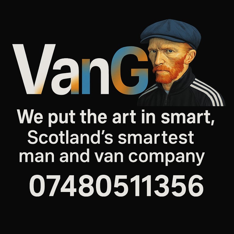 5 ⭐️ man and van, large Luton van, same day