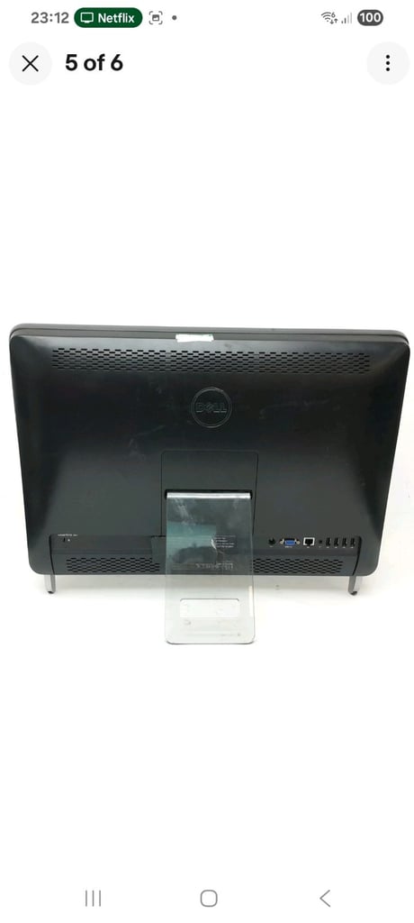 Dell Vostro 360 AIO I5-2400S, 8GB RAM, 23" Touchscreen Display 250 GB HDD Win 10