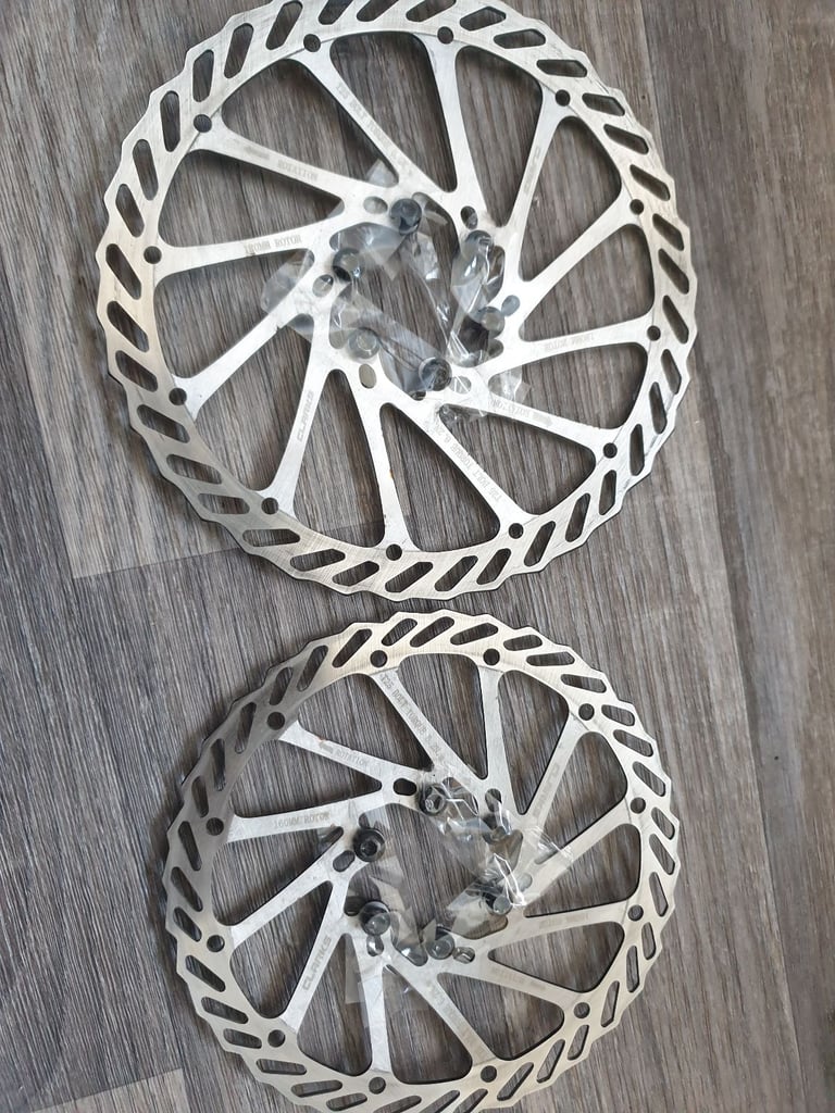 Disc brake rotors set front & rear + fittings 