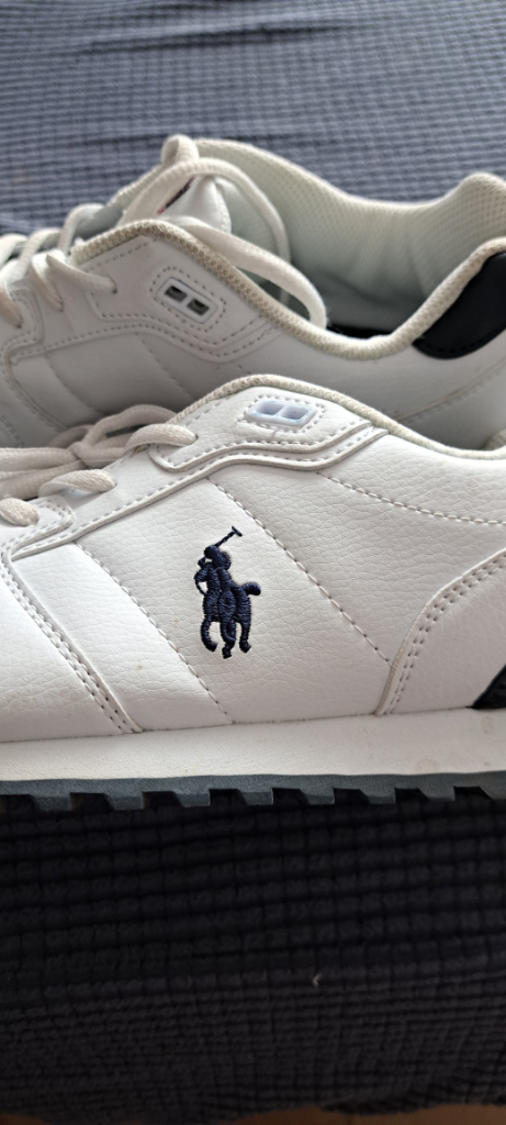 image for Ralph Lauren Trainers size 4.5 blue motive 