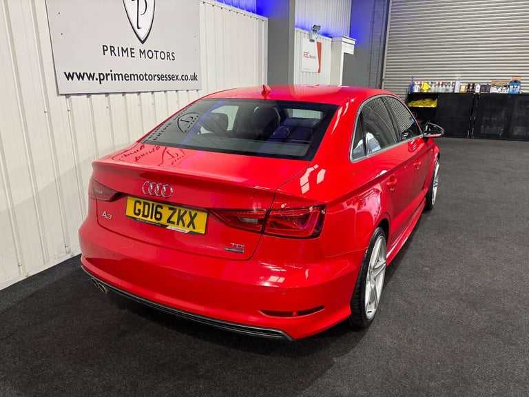 2016 Audi A3 2.0 A3 S Line Nav TDI Quattro Semi-Auto 4WD 4dr Saloon Diesel Automatic