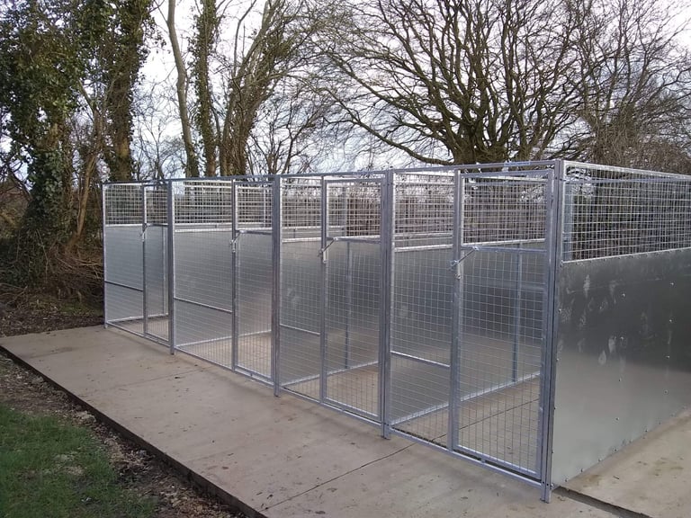 New galvanised dog cages pens enclosures  and kennels