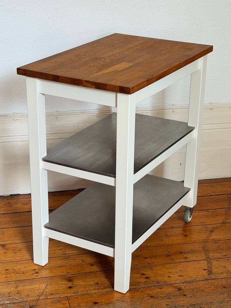 IKEA Stenstorp Kitchen Trolley / Butchers Block / Coffee station