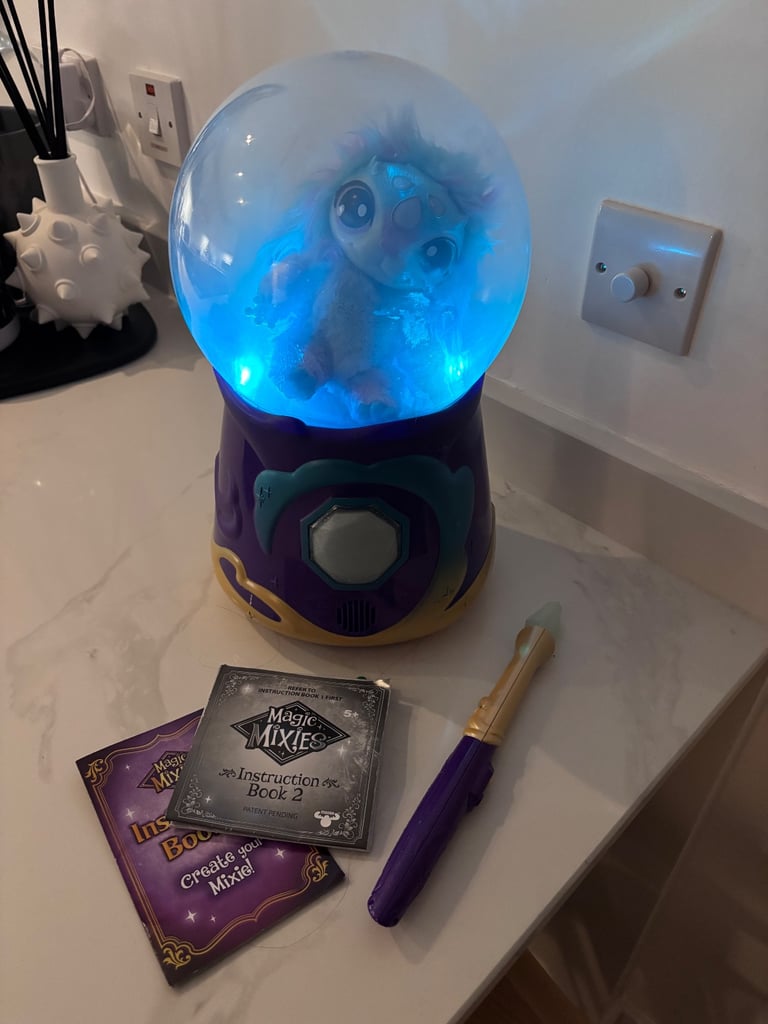 image for Magic Mixies Magical Misting Crystal Ball with Interactive Blue Pink Plush Wand