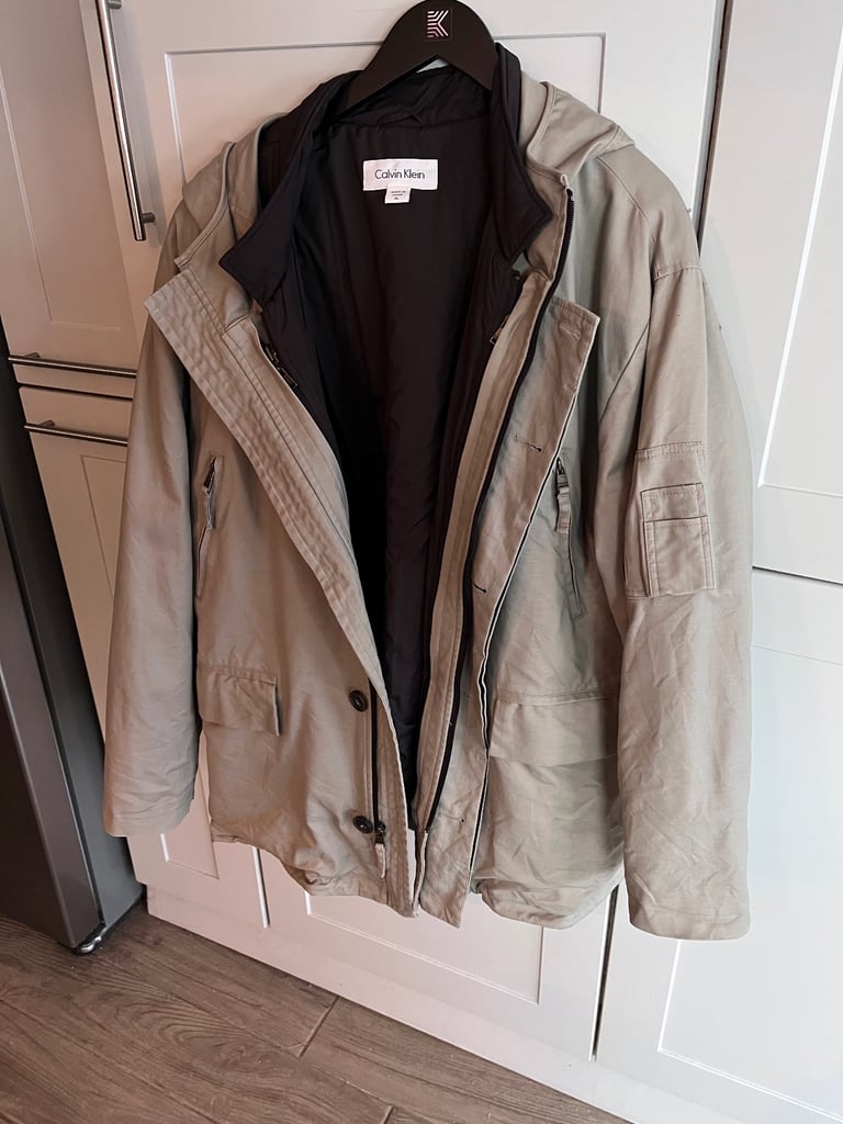 Authentic Men’s Calvin Klein coat/jacket size XL
