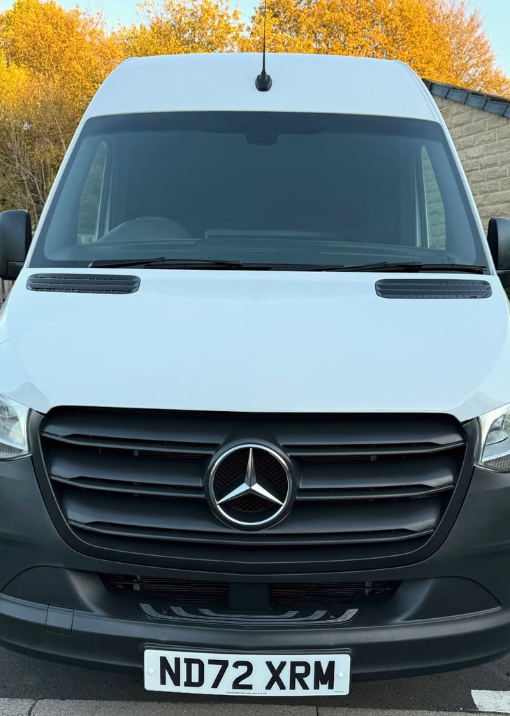 No Vat 57k Miles 2022 Mercedes Sprinter LWB Hpi Clear Van 