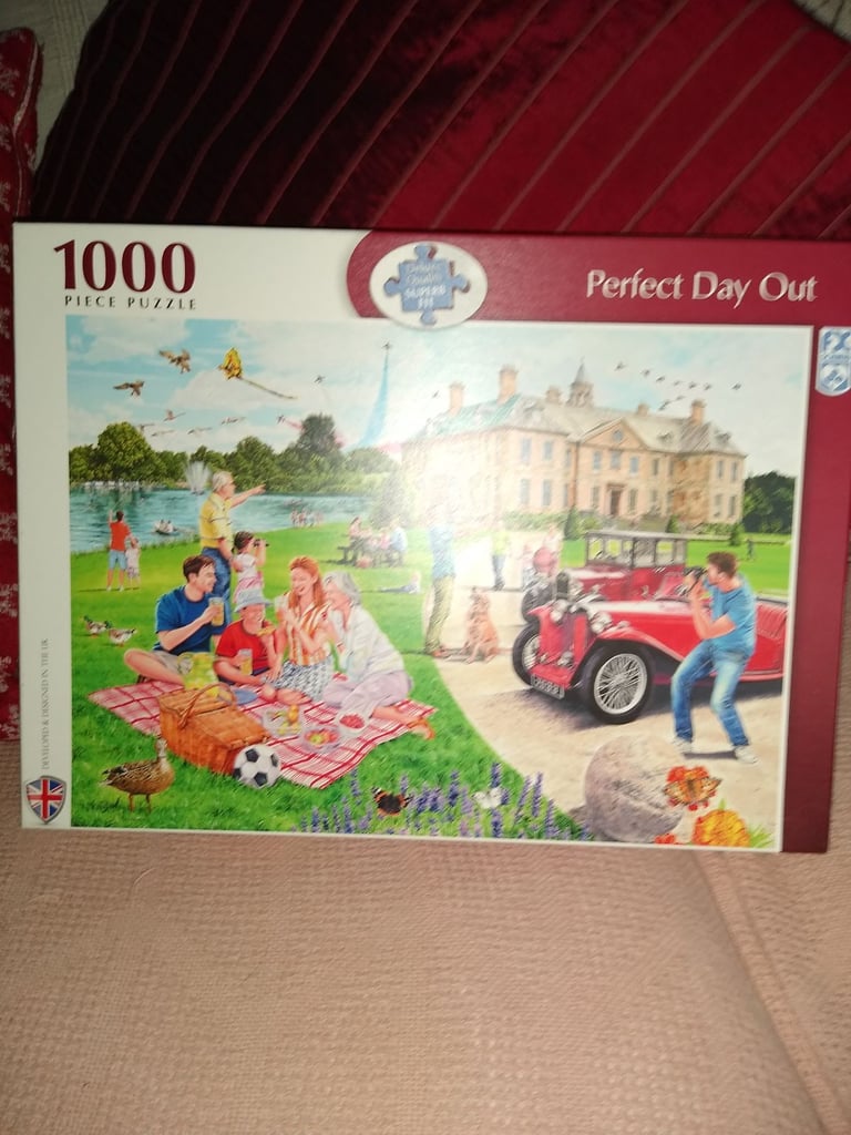 1000 piece Perfect day out jigsaw puzzle 