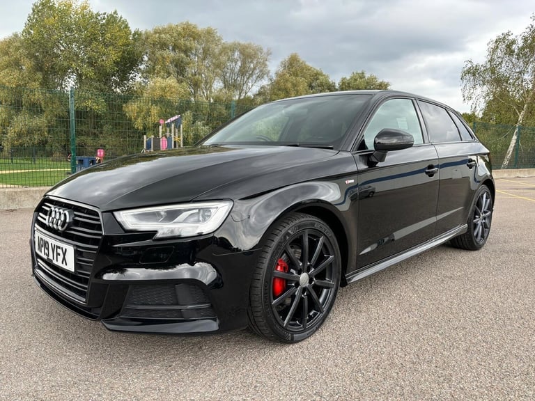 2019 Audi A3 1.0 TFSI 30 Black Edition Sportback S Tronic Euro 6 (s/s) 5dr HATCHBACK Petrol Autom...