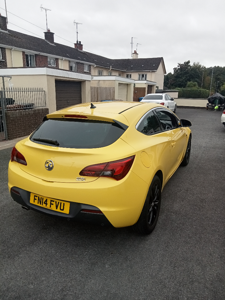 Vauxhall, ASTRA GTC, Hatchback, 2014, Manual, 1598 (cc), 3 doors