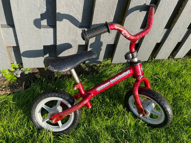 Bargain!!! « CHICCO » red bullet balance bike!! | in Dundee | Gumtree