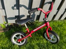 Bargain!!! « CHICCO » red bullet balance bike!!