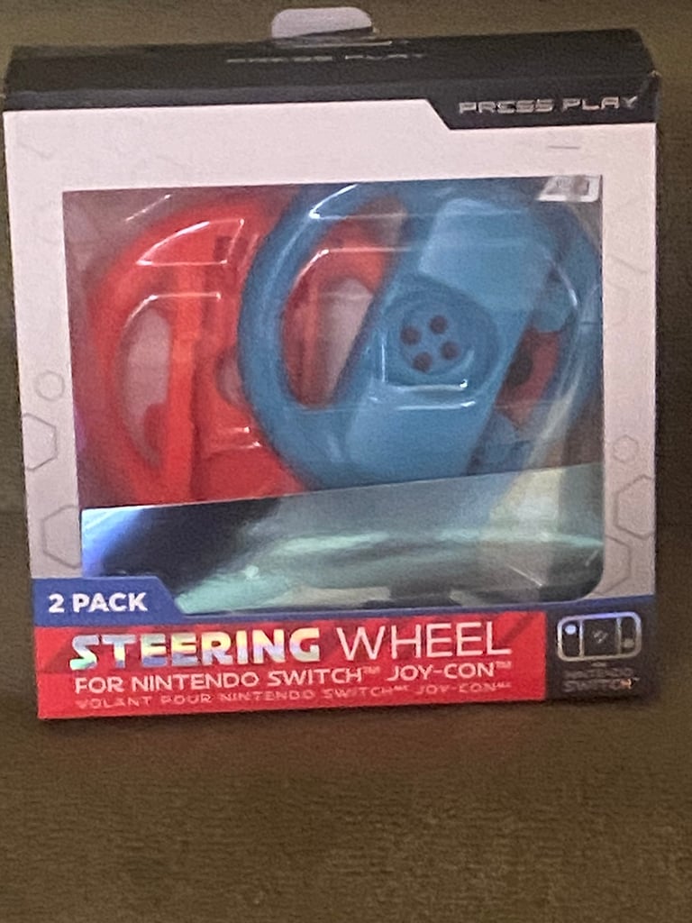 Nintendo joycons steering wheel