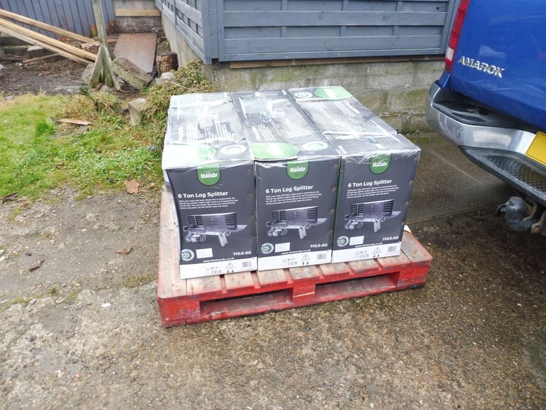 image for NEW 6 TON LOG SPLITTER FITTED WITH QUICK SPLIT