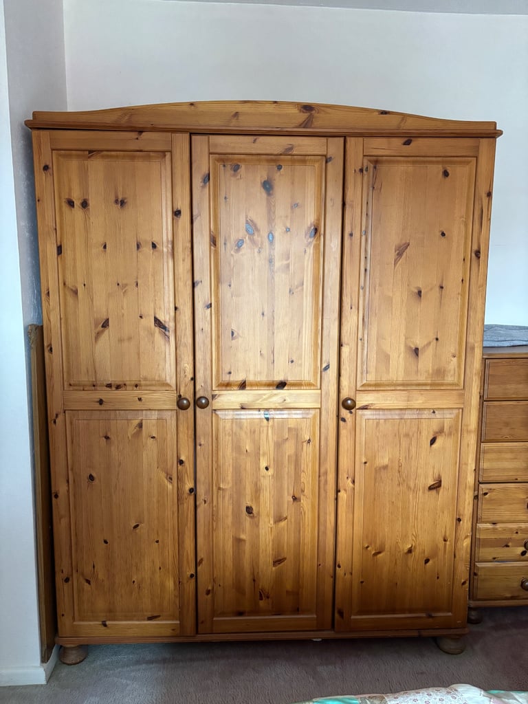 image for Pine wardrobe 