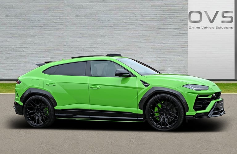 image for LAMBORGHINI URUS [URBAN NERO] 4.0T V8 BI-TURBO PETROL AUTO 4X4 2022 [71] GREEN