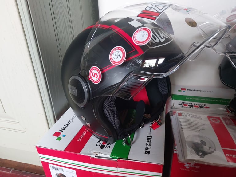 Nolan N21 with Visor Amarcord Helmets Large and Small