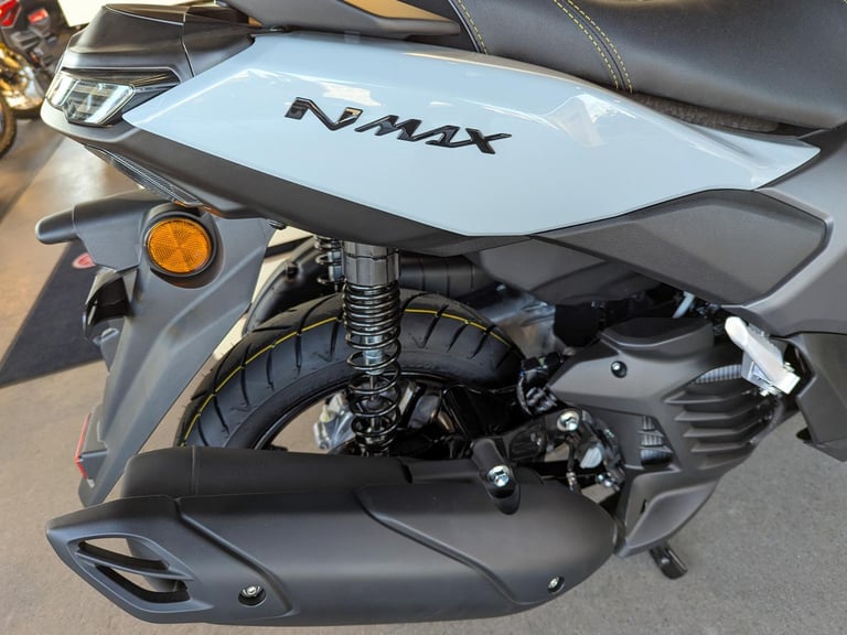 New (2025 MY) Yamaha NMAX Tech Max 125. Ceramic Grey. £3,900 (NO ADMIN FEES!)