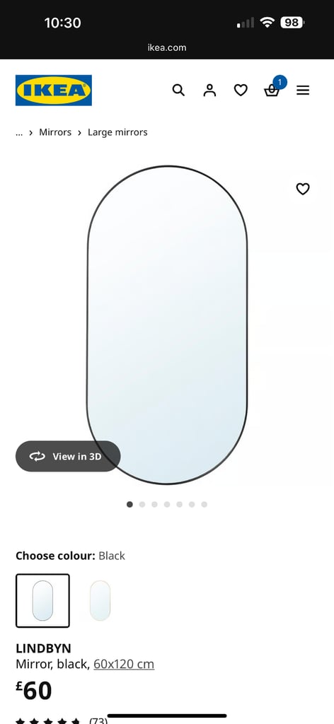 Ikea mirror 