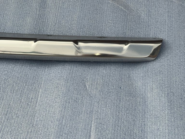 Genuine 3008 facelift 2016 chrom mufer molding lower front Bumper  