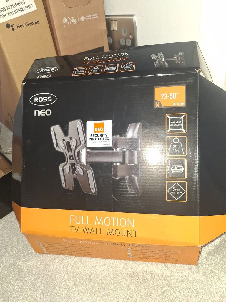 TV Wall mount tilt and turn