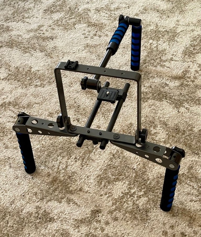 image for Folding Camera Shoulder Rig *Postage Available* Mirrorless Cinema DSLR Cameras Filmmaking