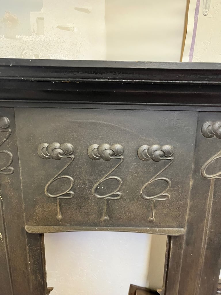 Original reclaimed fireplace 