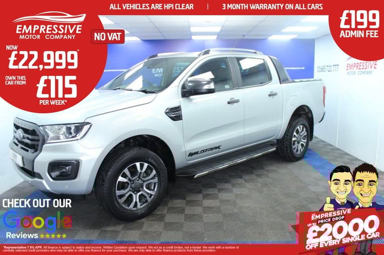 2021 71 FORD RANGER 2.0 ECOBLUE WILDTRAK PICKUP DOUBLE CAB 4DR DIESEL AUTO 4WD E