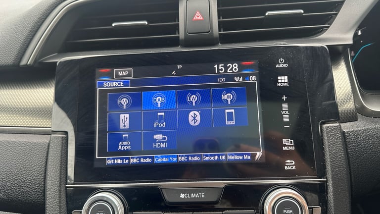 2018 Honda Civic 1.0 VTEC Turbo 126 EX 5dr Petrol Hatchback Hatchback Petrol Manual