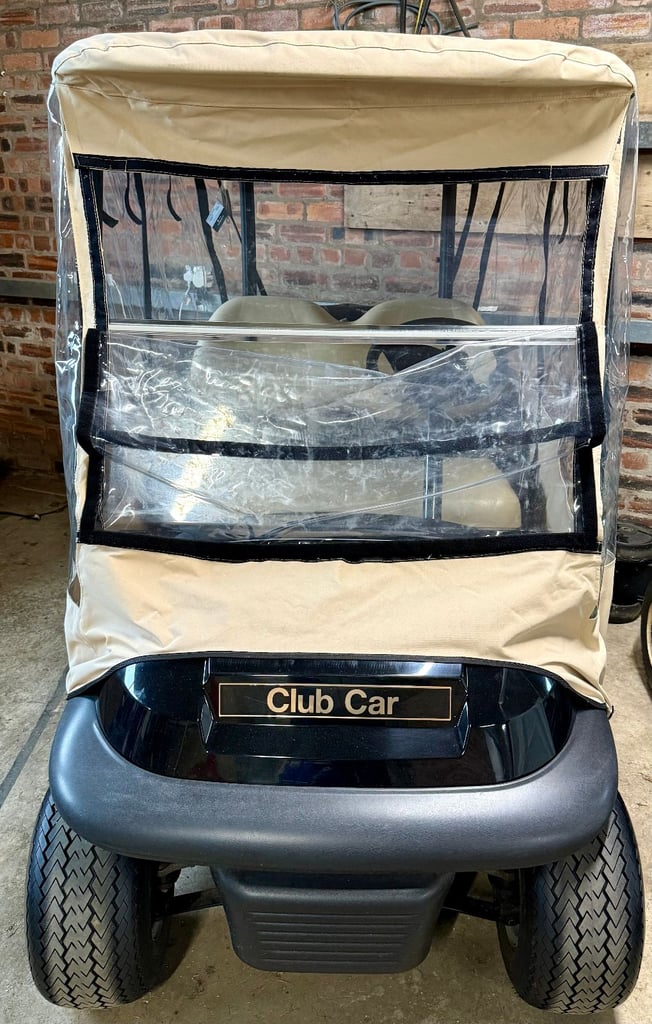 Club Car Precedent Golf Buggy – 2017 – Pristine Condition – New Battery + Full Cover