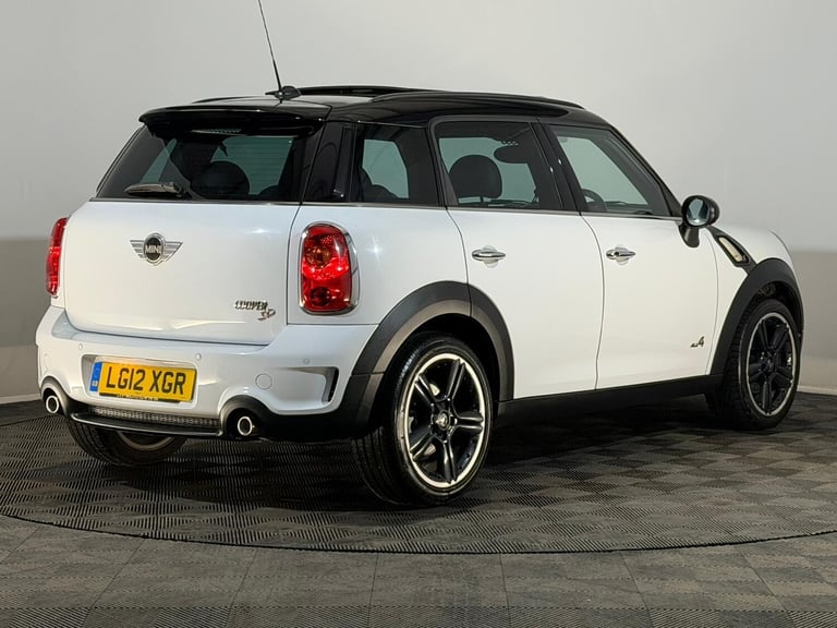 STUNNING WHITE 2012 MINI COUNTRYMAN COOPER SD 2.0 DIESEL AUTOMATIC ALL4 4WD SUV
