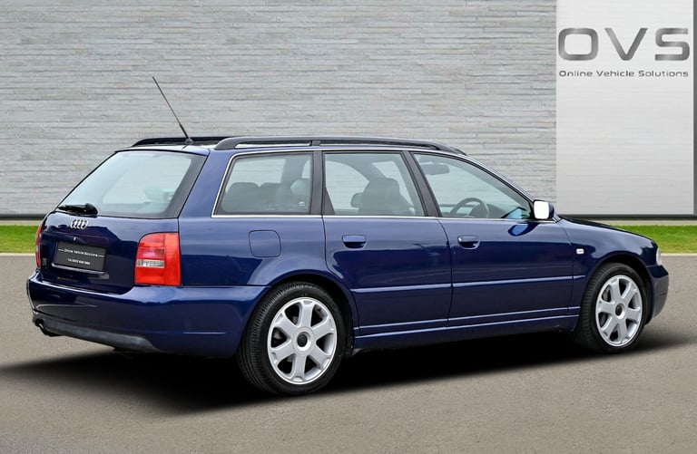 AUDI S4 2.7 [Bi-TURBO] V6 QUATTRO PETROL MANUAL 5DR AVANT/ESTATE 2000 [W] BLUE