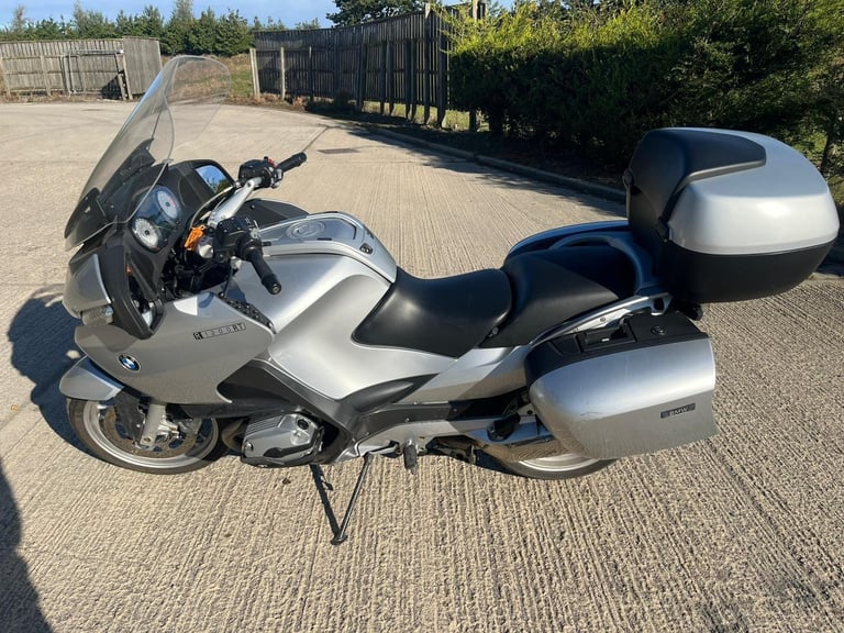 2007 07 BMW R1200RT R1200 RT SILVER TOURER R 1200 CLEAN TOURER CRUISE RADIO