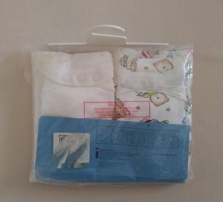 Pack of 2 Baby Suits,