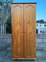 Double Pine Wardrobe - Can Deliver