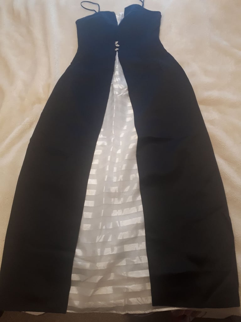 image for Luxury black evening dress for women made in the USA, or best offer.