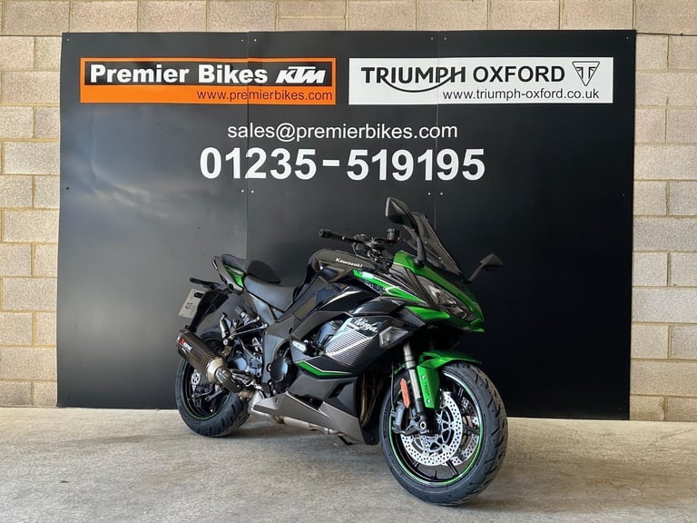 STUNNING ONE OWNER 2022/22 KAWASAKI NINJA 1000 SX PERFORMANCE MOTORCYCLE 