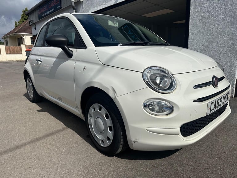 FIAT 500 1.2 500 My17 1.2 69hp Pop White Manual Petrol 2016