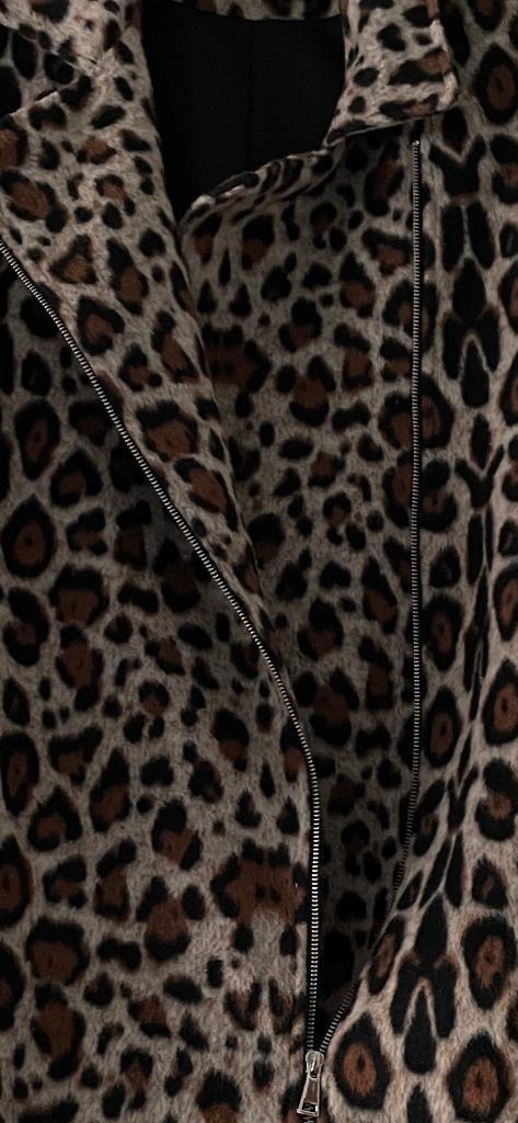 Leopard print coat size 20 cheap