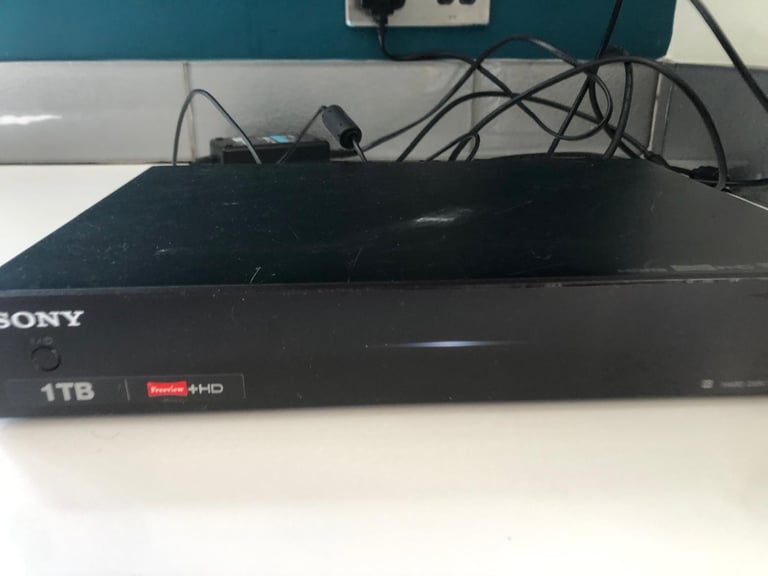 ✅Sony SVR HDT 1000 ITB HDD Recorder With Power Pack And Cables✅