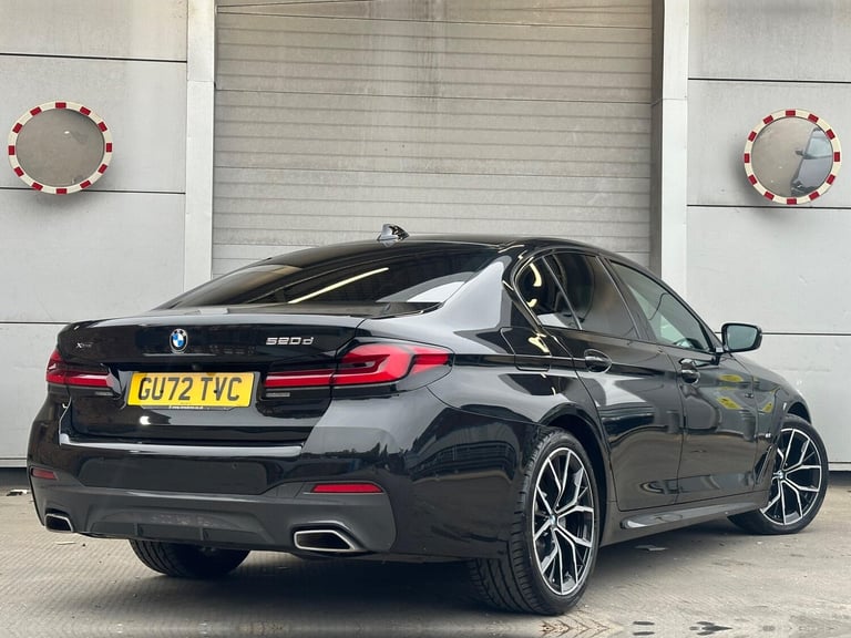 2022 BMW 5 Series 2.0 520d MHT M Sport Steptronic xDrive Euro 6 (s/s) 4dr SALOON Diesel/Electric ...