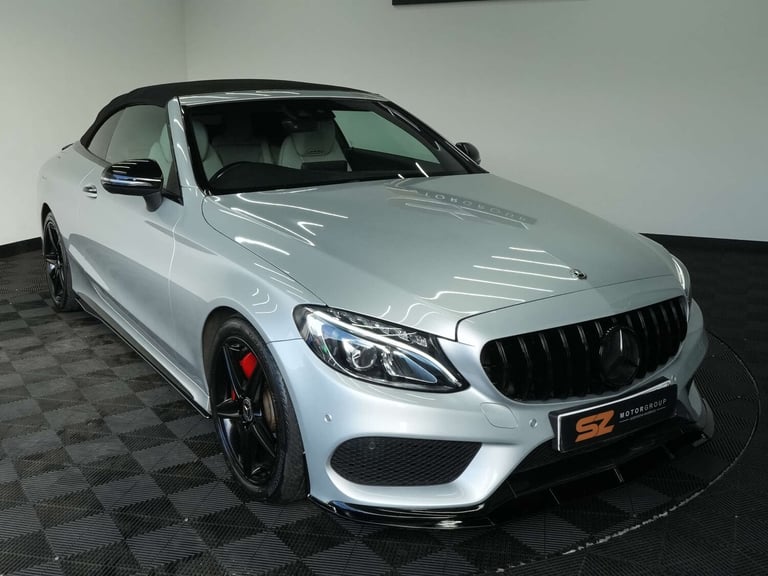 2018 Mercedes-Benz C Class 2.1 C 250 AMG Line Premium+ D Auto 2dr Convertible Diesel Automatic