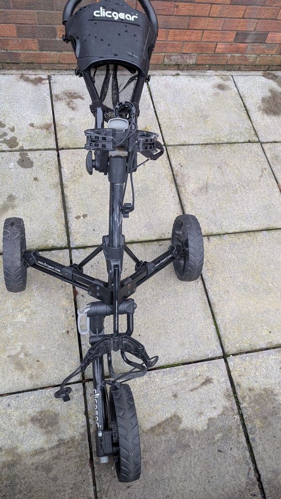 Clicgear model 3.5+ foldable golf caddy/trolly 