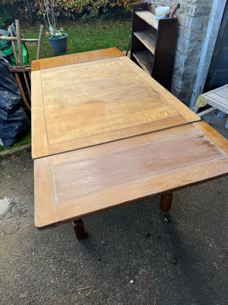 image for Oak table extendable 