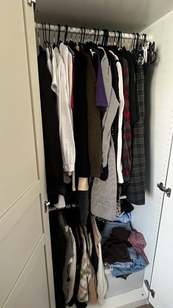 TWO IKEA PAX Wardrobes with Doors & KOMPLEMENT Interiors – Excellent Condition